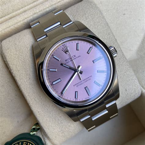 rolex op 34 pink|Rolex oyster perpetual 34 price.